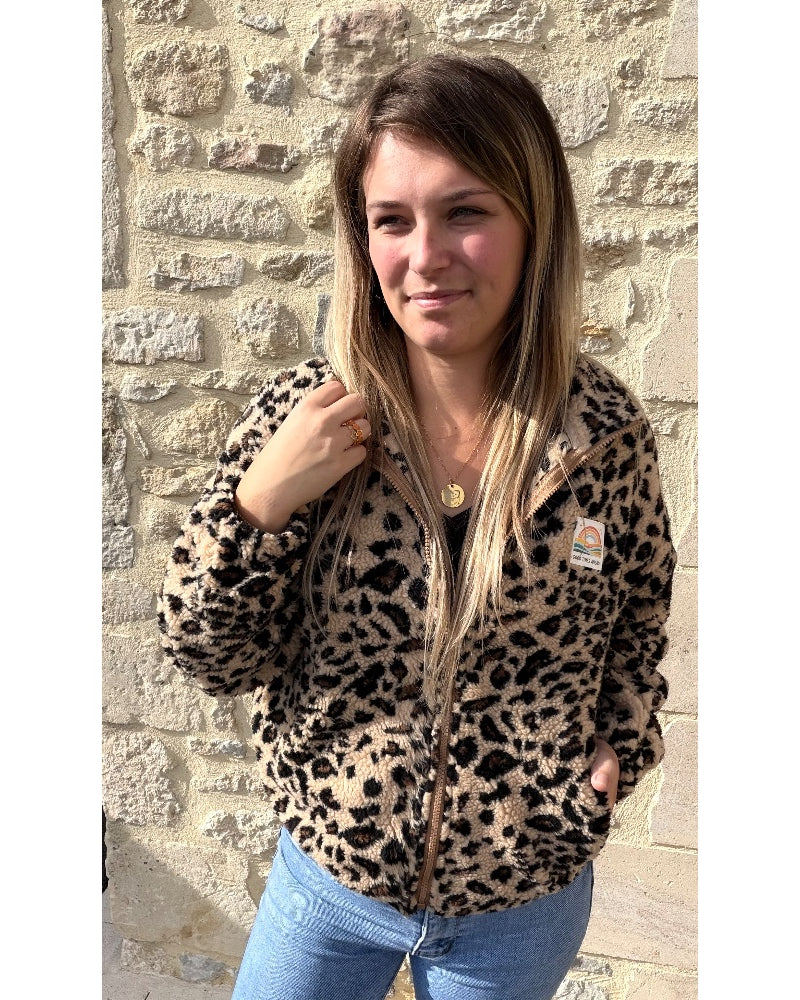 Veste Polaire Léopard - Leopard