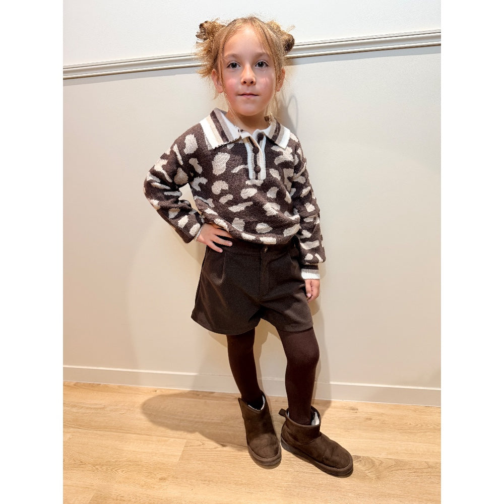 Short Sacha Marron - Marron