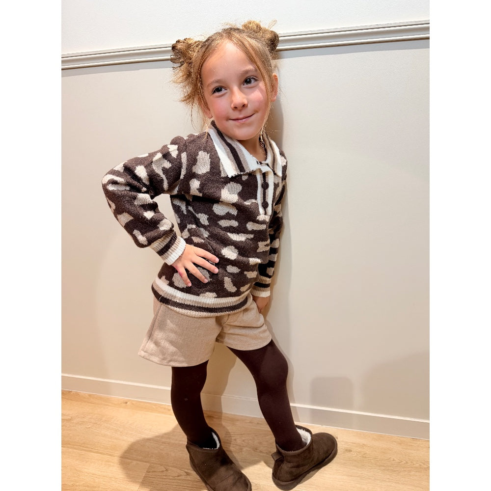 Short Sacha beige - Beige