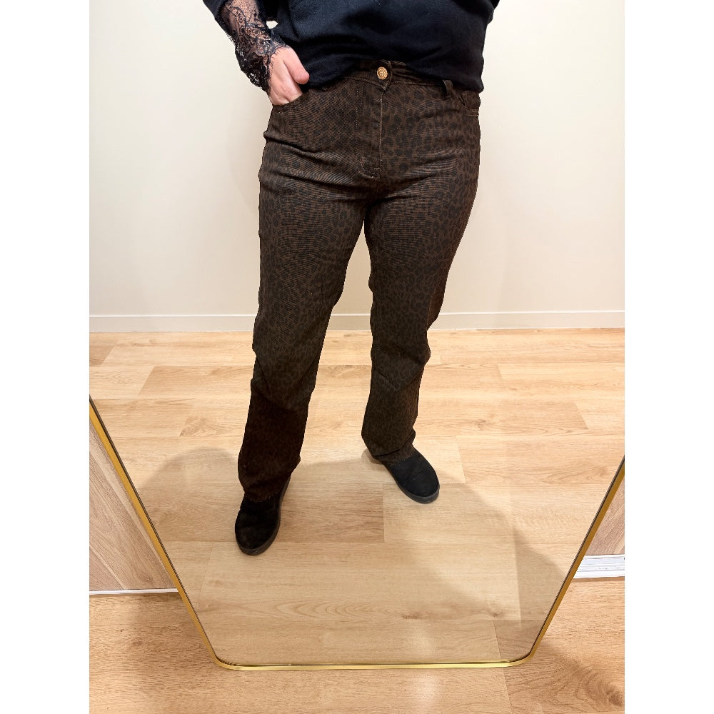 Jeans léopard - Léopard