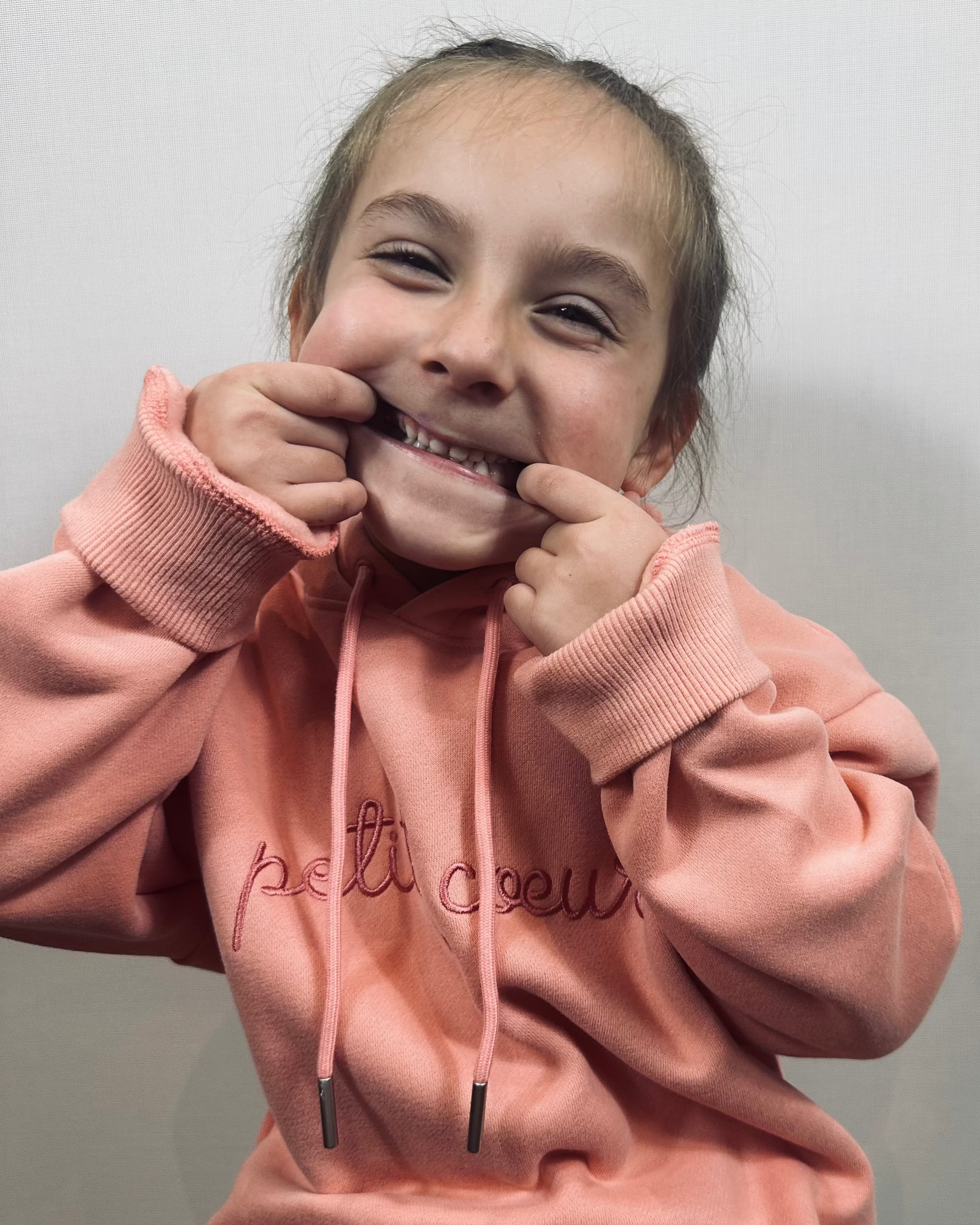 Sweat Petit Coeur "Fille"