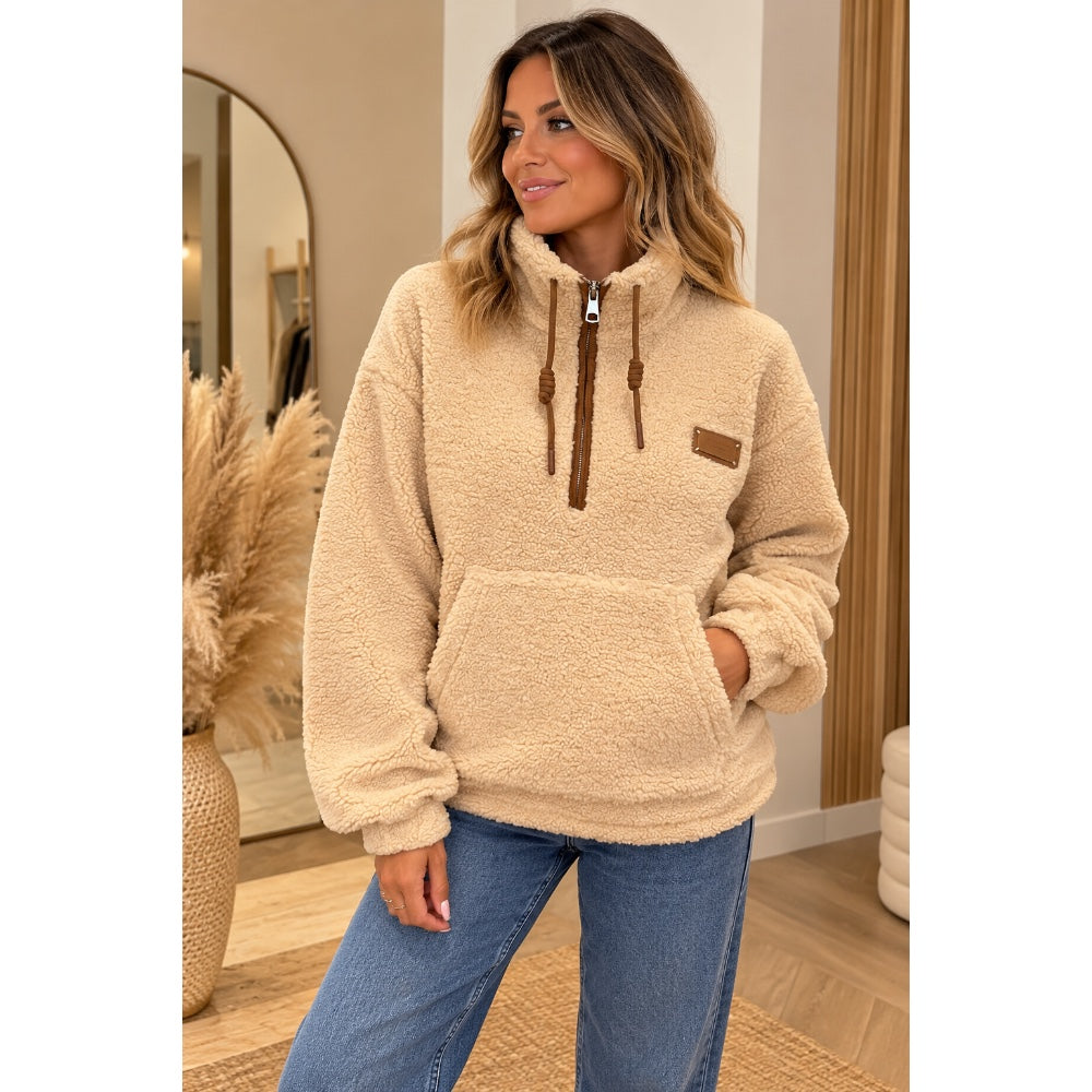 Sweat Polaire - Beige