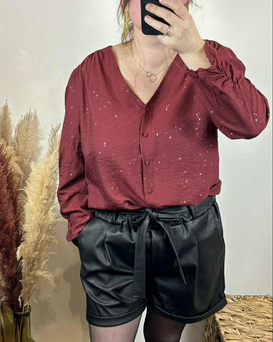 Chemisier A Paillette